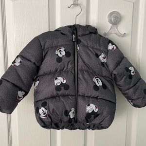 Mickey Mouse Baby Puffer Jacket
